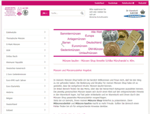 Tablet Screenshot of muenze.org
