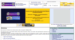 Desktop Screenshot of muenze.com