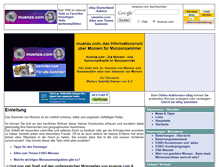 Tablet Screenshot of muenze.com